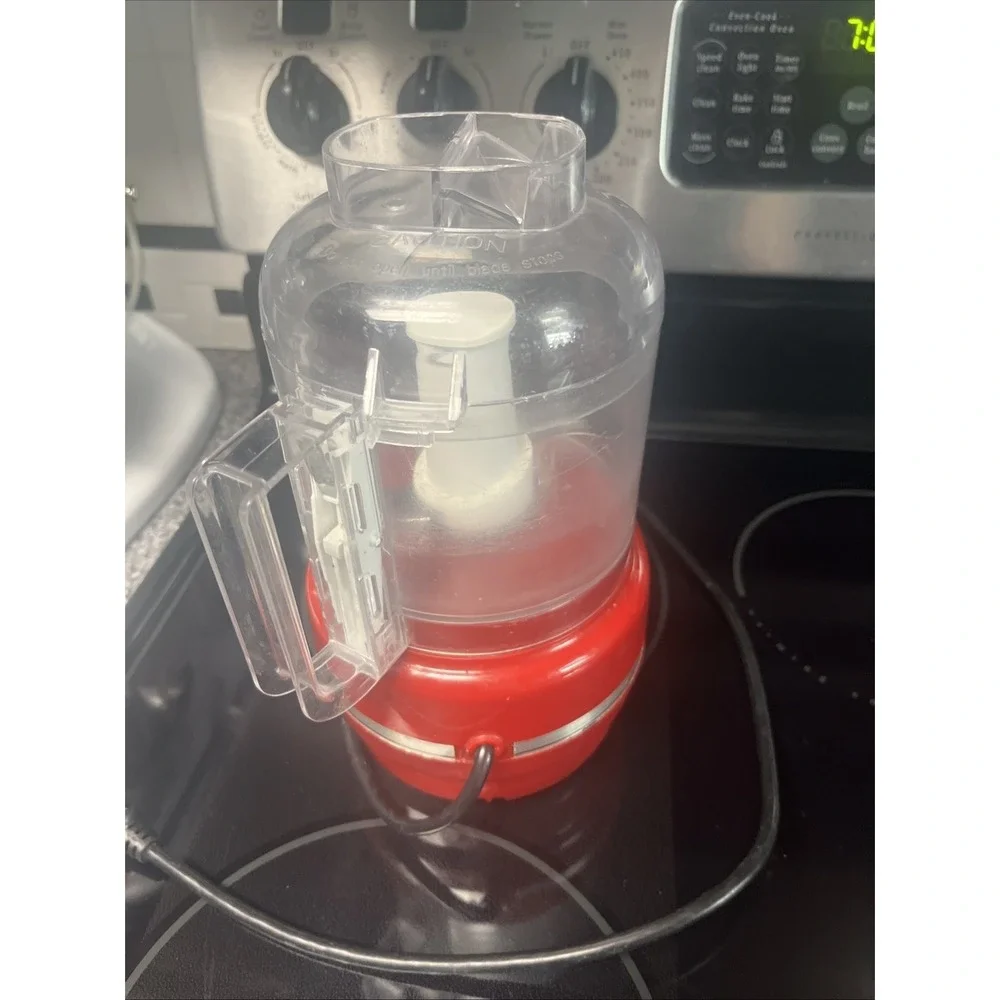 KitchenAid Chef's Chopper Mini Food Processor KFC3100ER2 Used in Good Condition